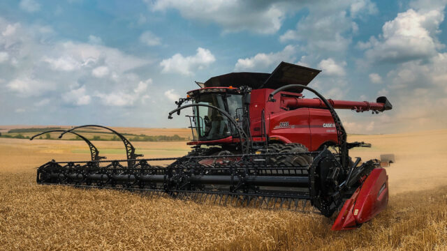 Case IH combine harvester