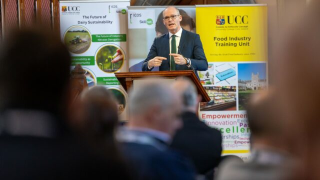 Simon Coveney at the ICOS Sustainable Dairy Future Conference