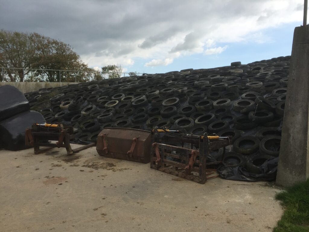 silage pit