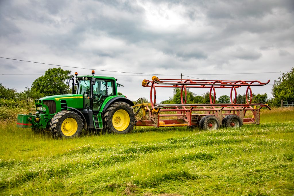 Wexford contractor contracting silage