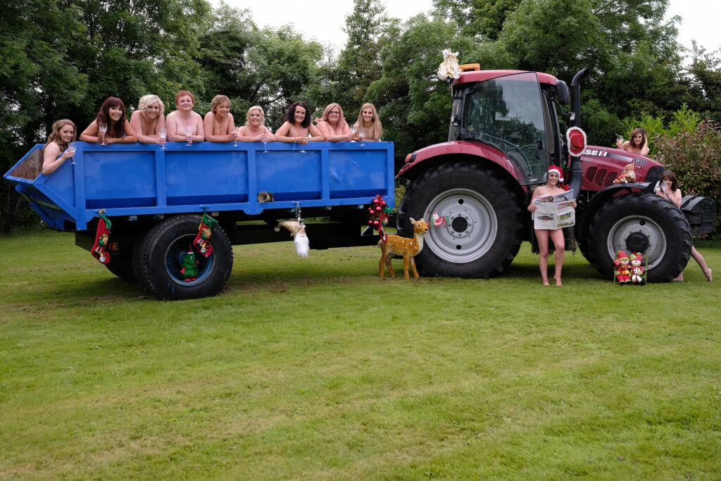 Pics Tractor Girls Bare All In Calendar For Brave Billy Agriland Ie   Calendar 4 1024x683 