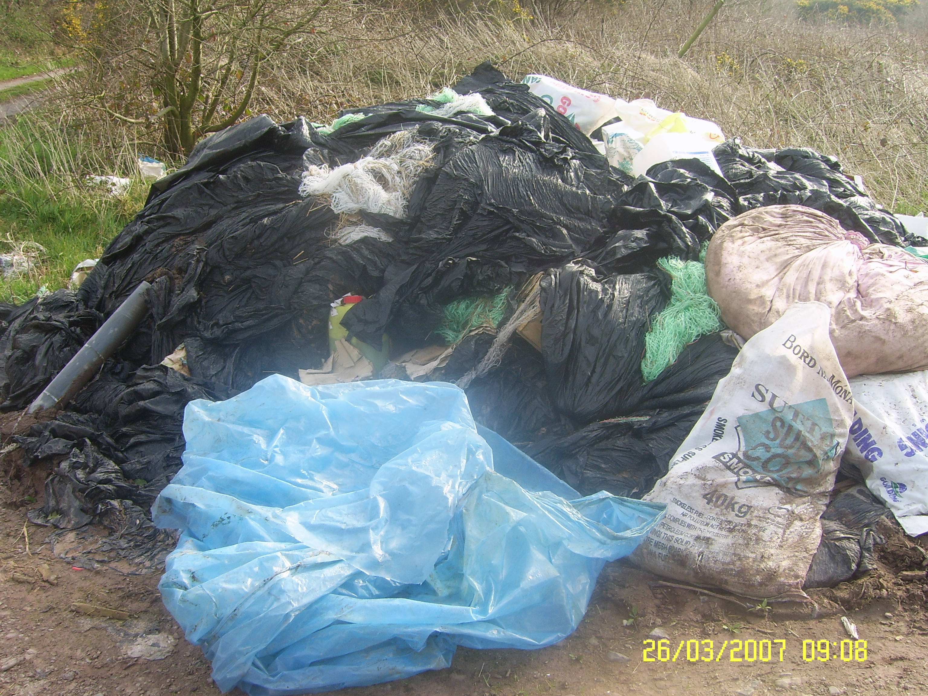 How can I safely dispose of tyres, plastics and hazardous waste