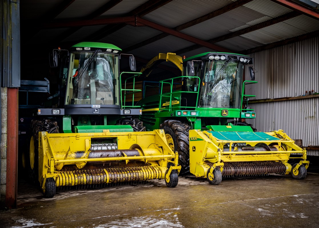 Pics: Silage kit prepped for big contracting machinery auction in Co. Roscommon