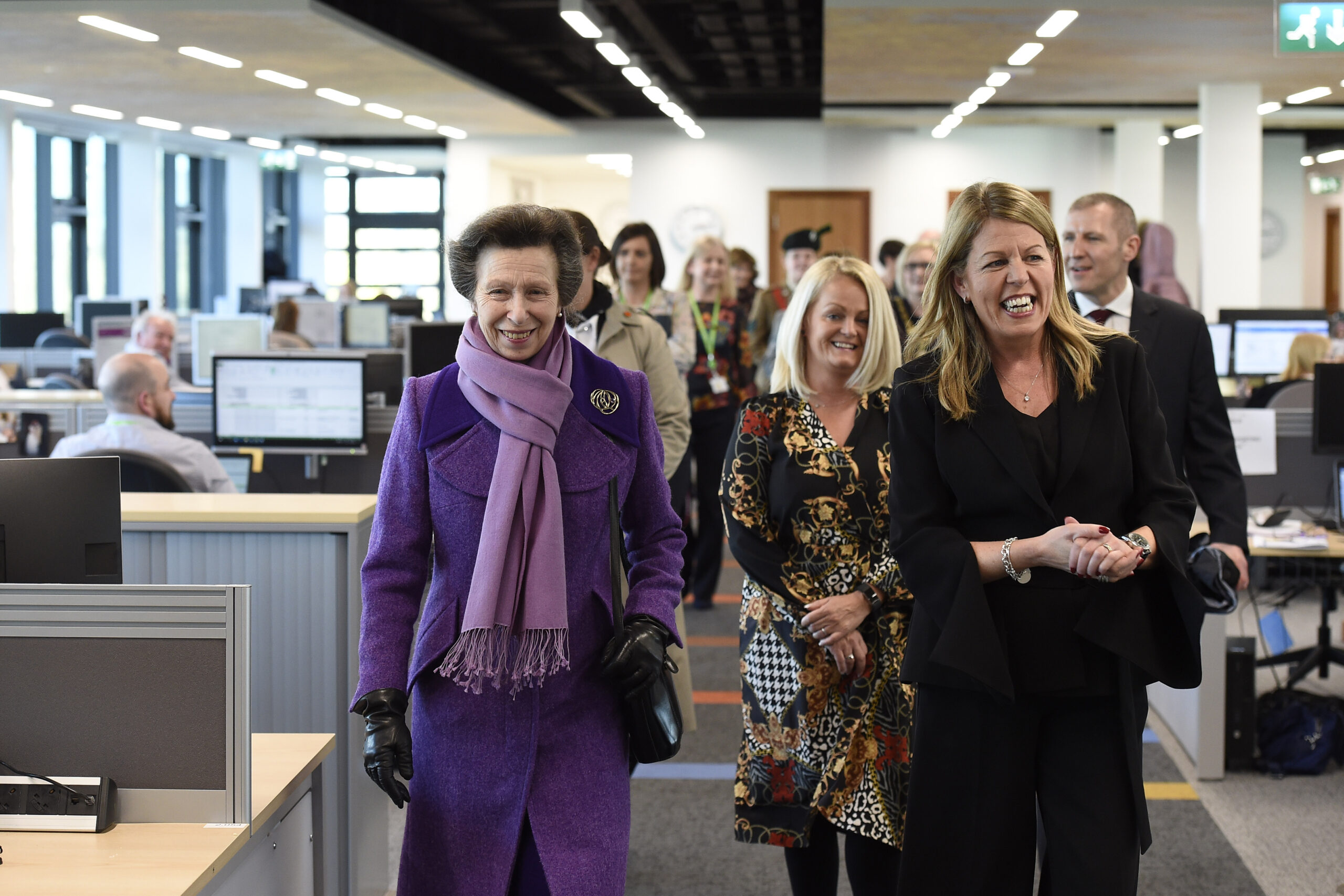 HRH The Princess Royal visits Ballykelly House