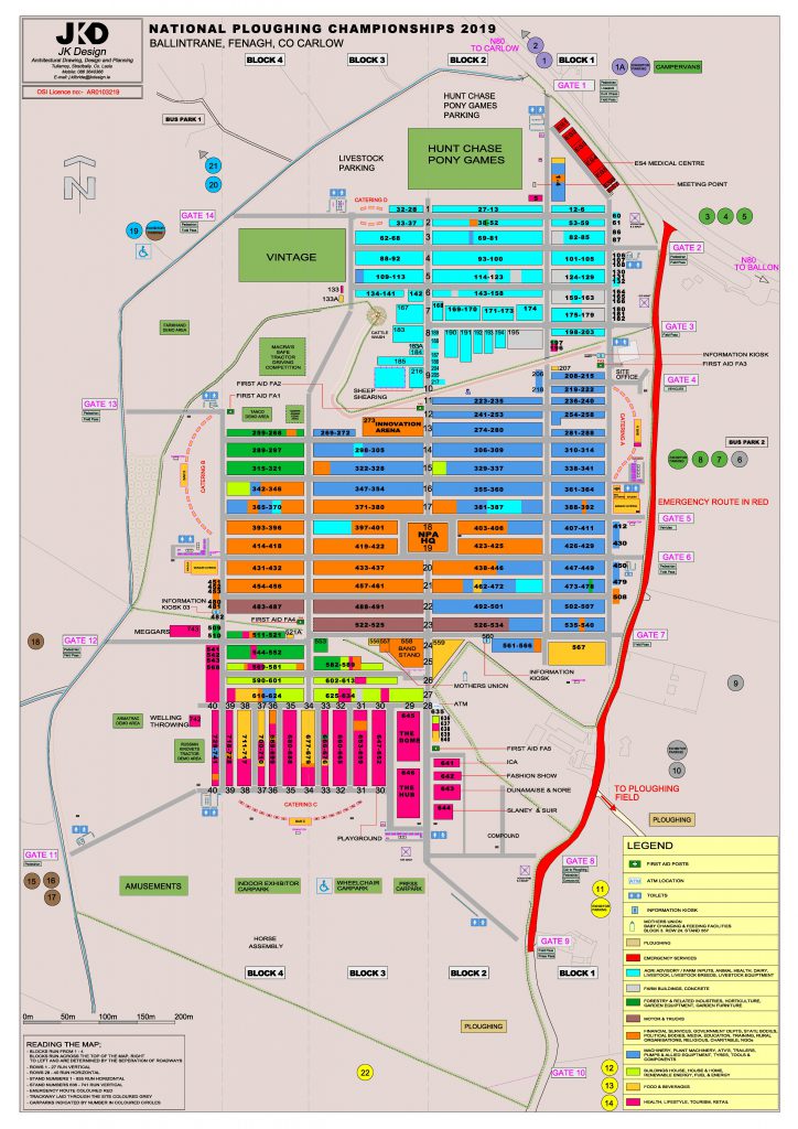 Site map Find your way around ‘Ploughing 2019’ Agriland.ie