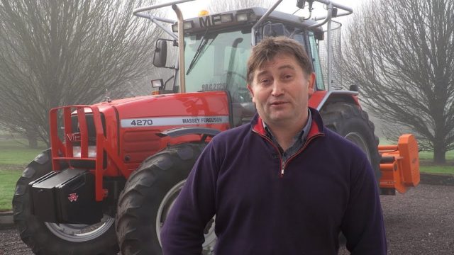AgriLand meets a hedge-cutting contractor...with well over 30,000 hours on an MF 4270