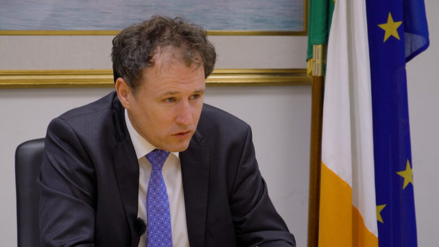 Minister Charlie McConalogue discusses young farmers