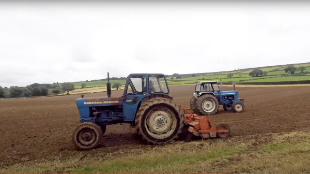 Big Fords and classic tillage in Co Kilkenny