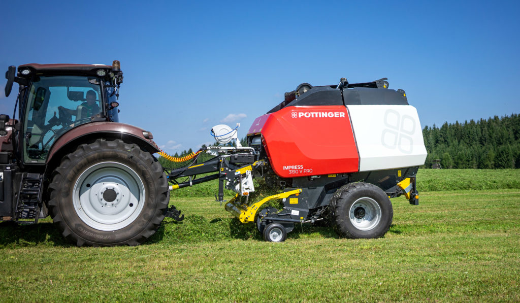 Pottinger variable chamber baler 