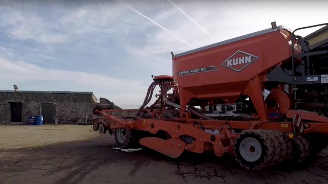 Kuhn brings the Espro Min-Til seed drill to Ireland