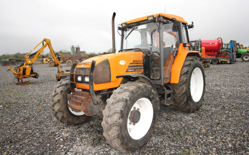 Renault tractor auction Mullingar