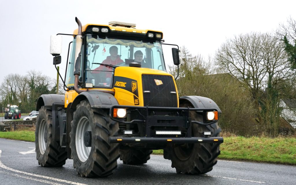 JCB at Kiltoom Roscommon