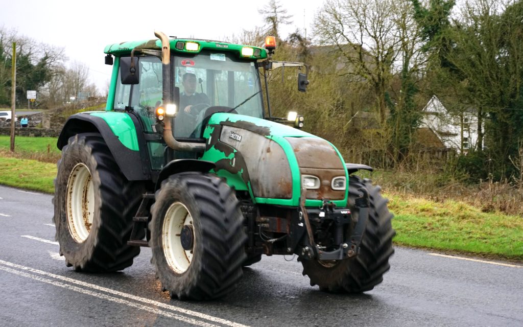 Valtra tractor run Roscommon