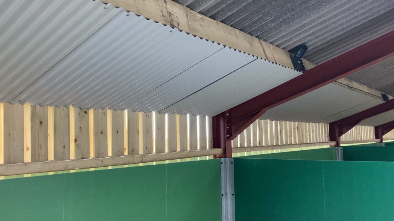 Back In Focus Monopitched calf shed for 80 calves in Fermanagh