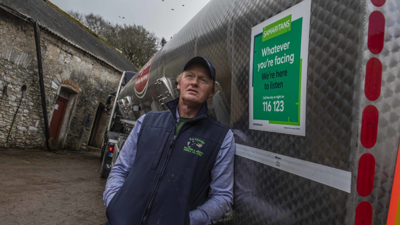 Milk tankers to be used in rural mental health campaign