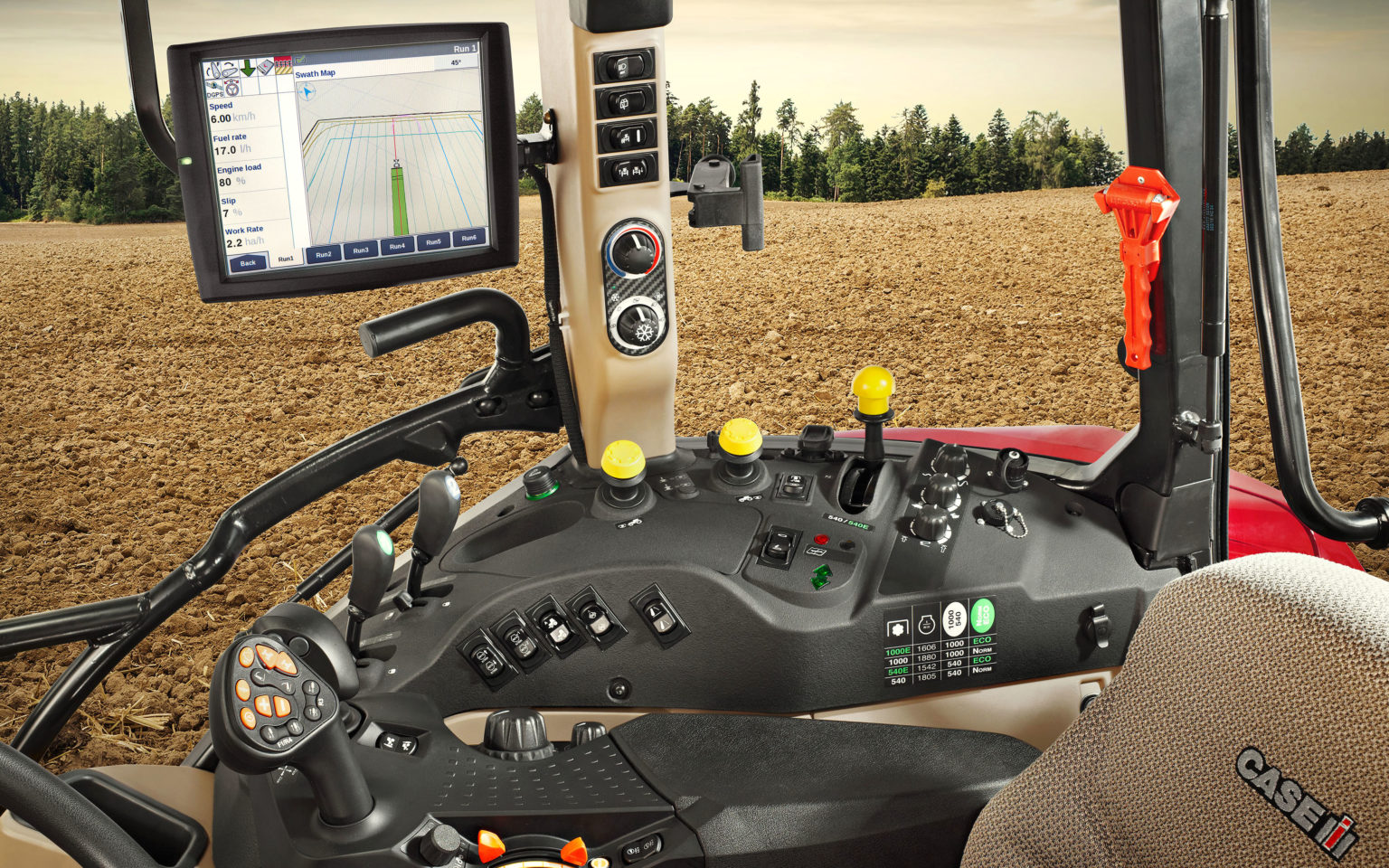 The Luxxum Case's smallest utility tractor at 101hp Agriland.ie