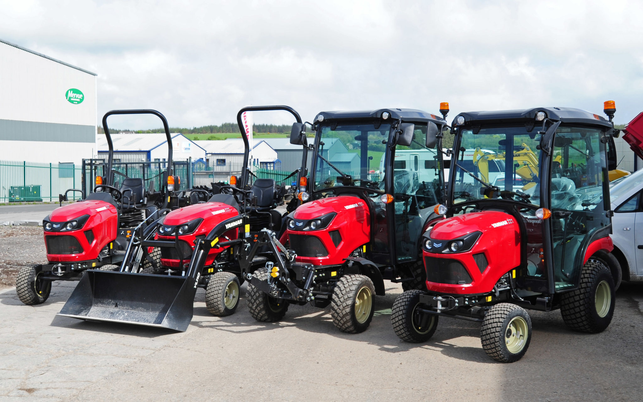 Yanmar compact tractors added to construction machinery range
