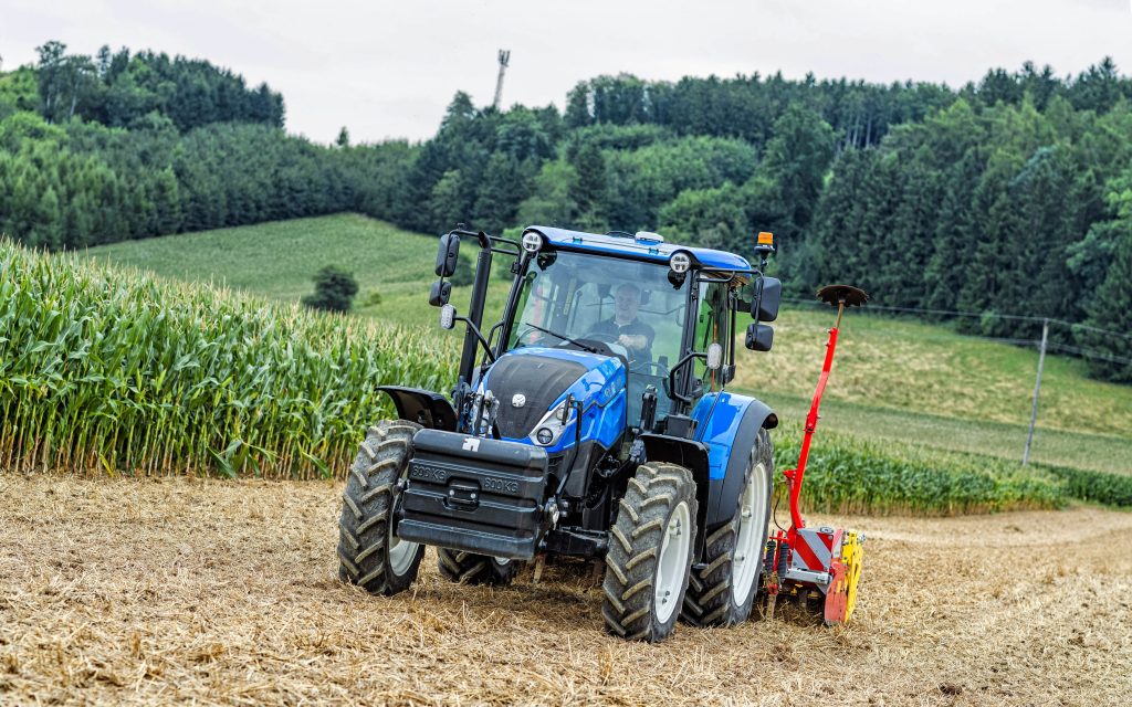 TS tractor in field 