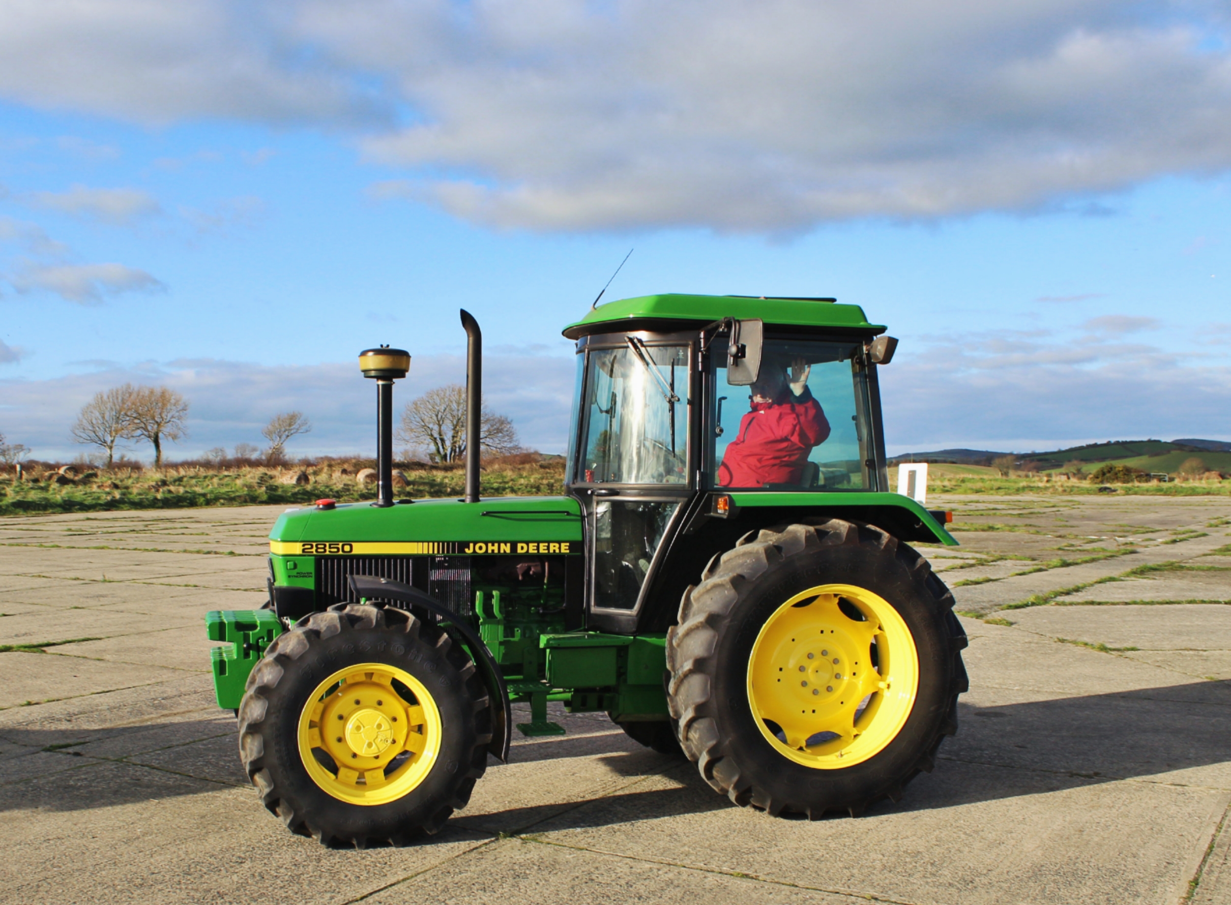 Save St.Malachy's P.S Kilclief tractor run Image: Sarah Kelly