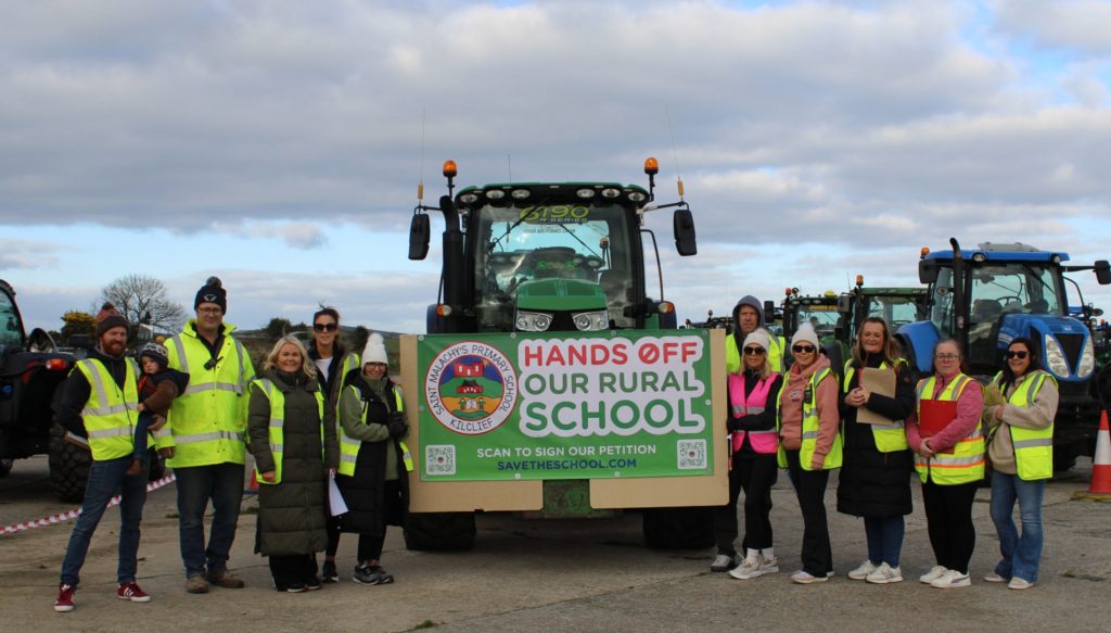 Save St.Malachy's P.S Kilclief committee Image: Sarah Kelly