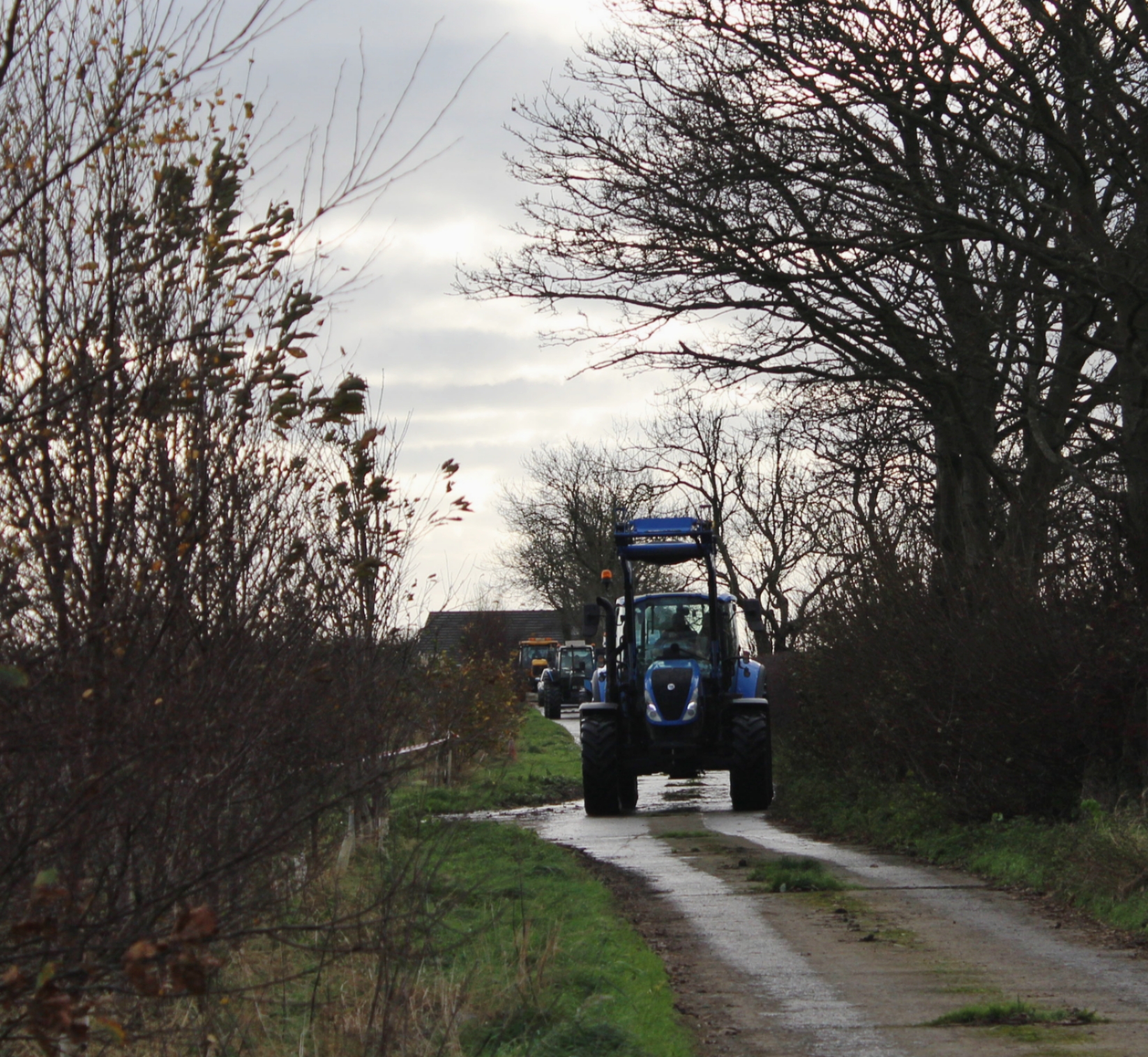 Save St.Malachy's P.S Kilclief tractor run Image: Sarah Kelly