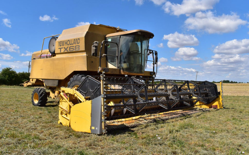 New Holland TX combine harvester Rampton