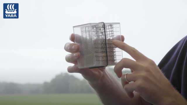 Yara: Measuring the physical quality of fertiliser
