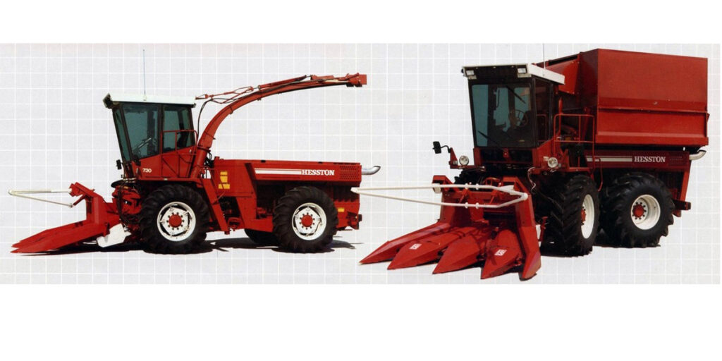 Hesston SPFH harvester