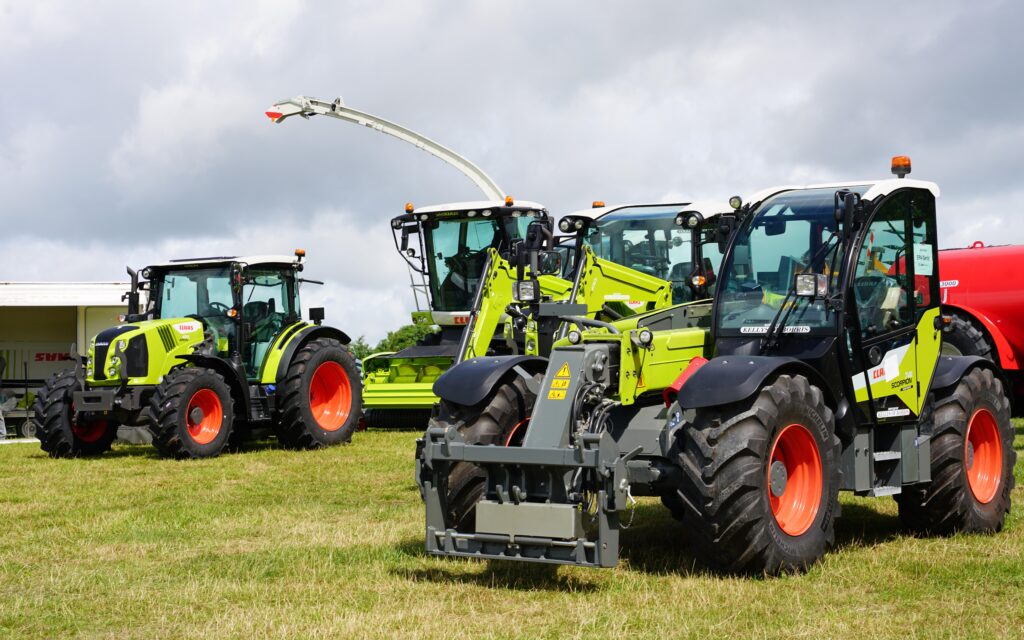 Claas tractors 
