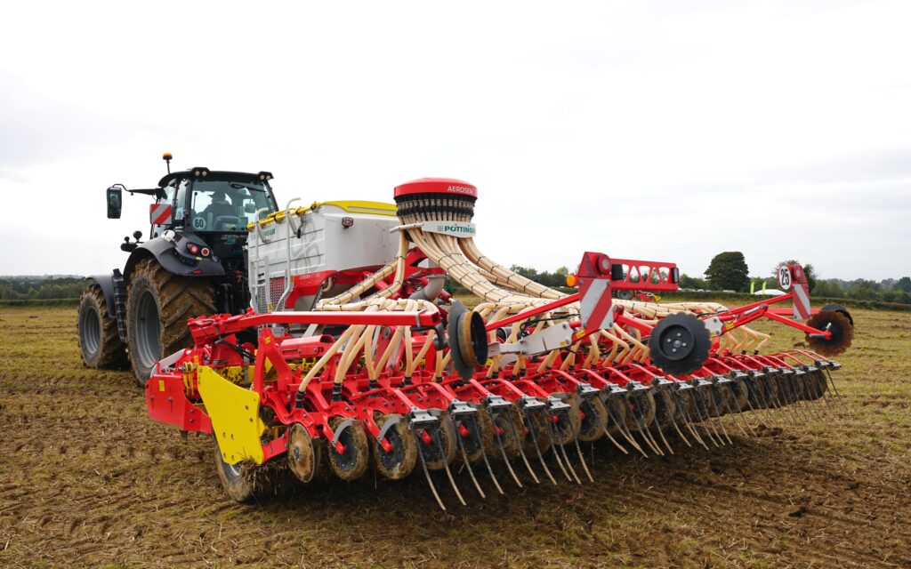 Pottinger drill rear view