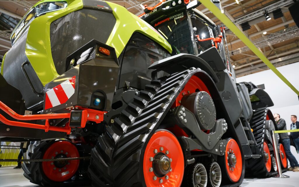 Claas Terratrac on Xerion  at Agritechnica