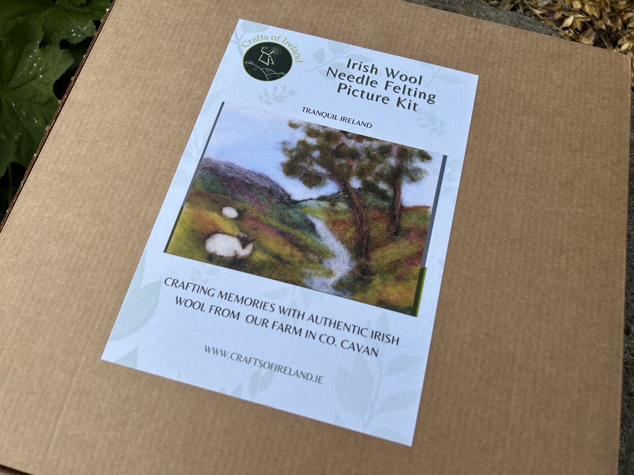 Cavan enterprise produces needle felting kits using Irish wool