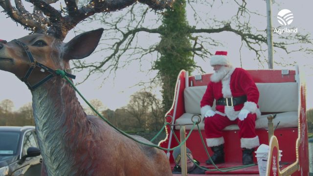 Tractor mechanic moonlights as Santa in aid of Temple Street