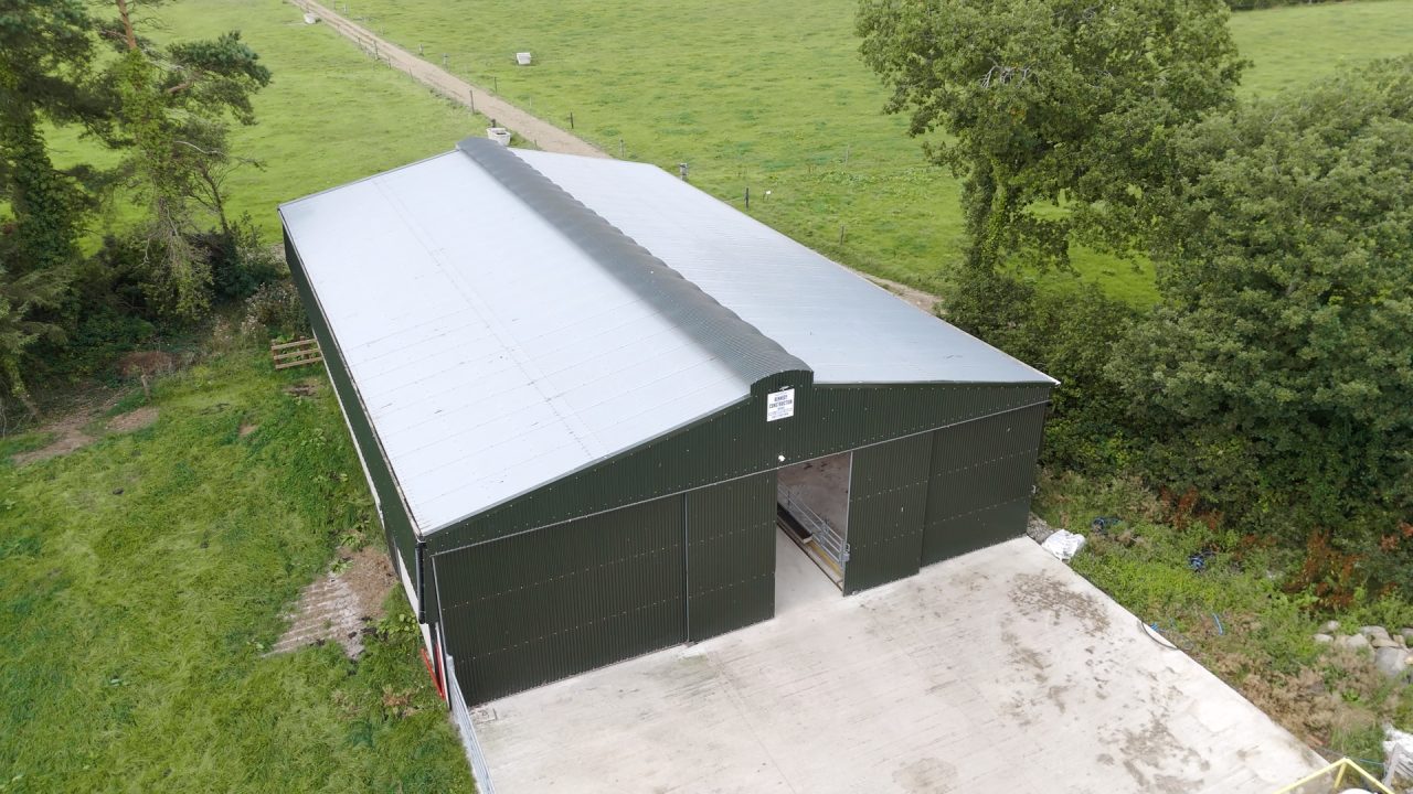 Building Focus - strong emphasis on ventilation in Wexford calf shed