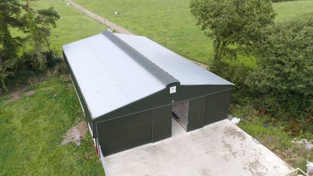 Building Focus - strong emphasis on ventilation in Wexford calf shed
