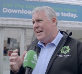 Ciaran Mullooly discusses Mercosur at #Ploughing2025