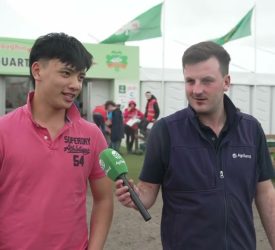 Breifne O'Brien meets Eoin Lynch again one year later #Ploughing2025