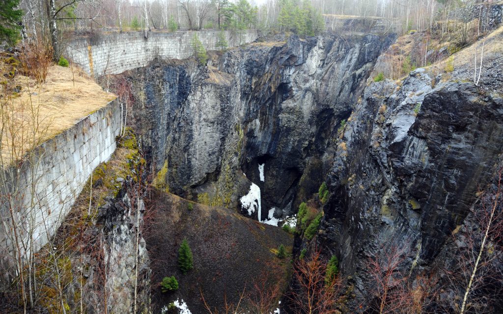 Swedish iron mine