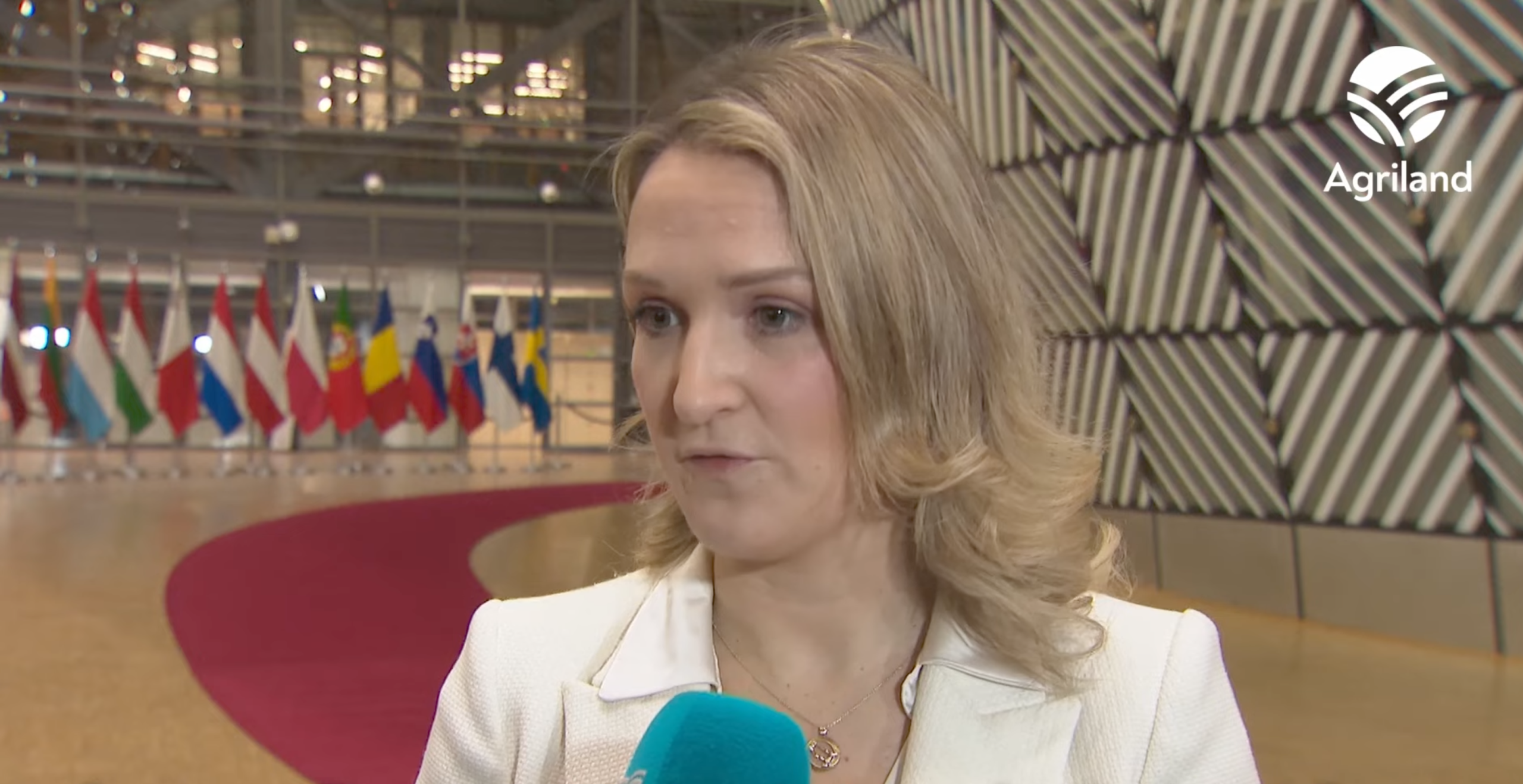 Minister for Trade Helen McEntee on Mercosur deal in Brussels