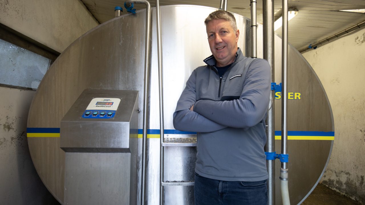 Reducing energy costs on dairy farms with a more efficient milk tank