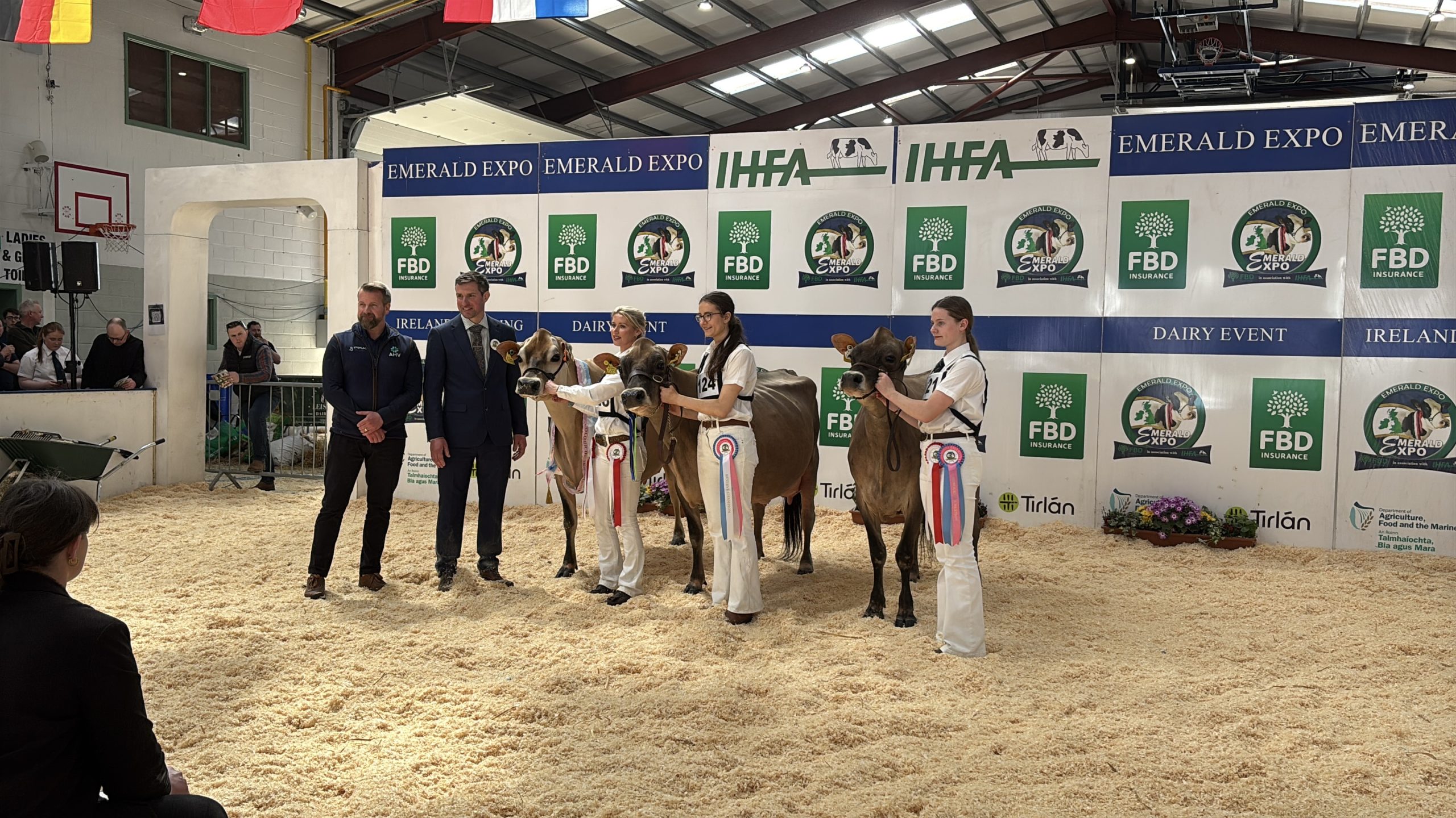 The double champ: Coolroehouse Abbott Ann goes the distance