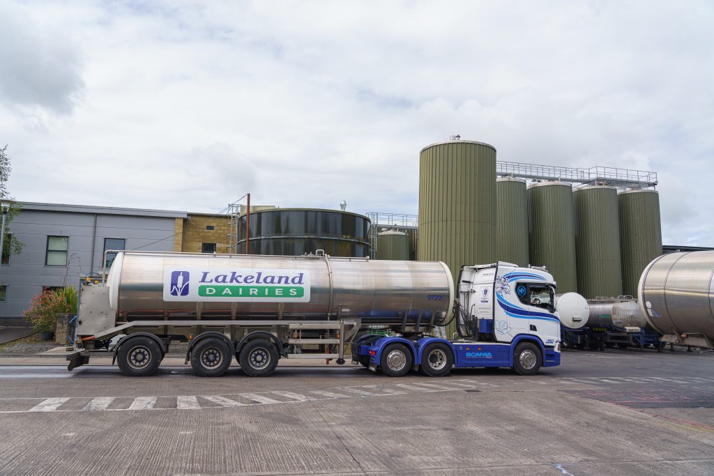 Lakeland milk lorry