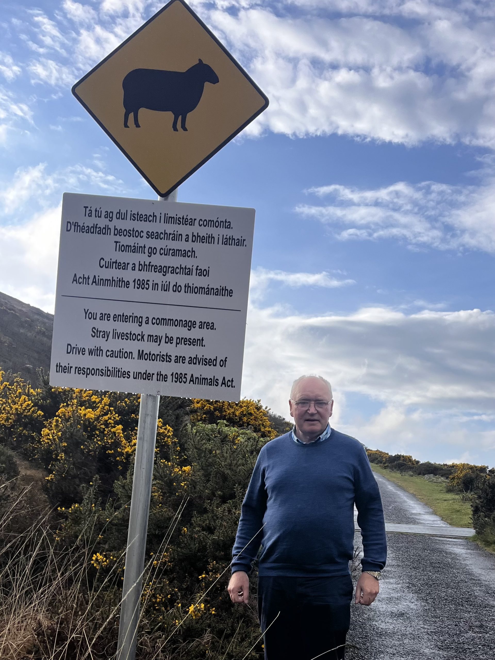Louth Co. Council installs new commonage warning signs