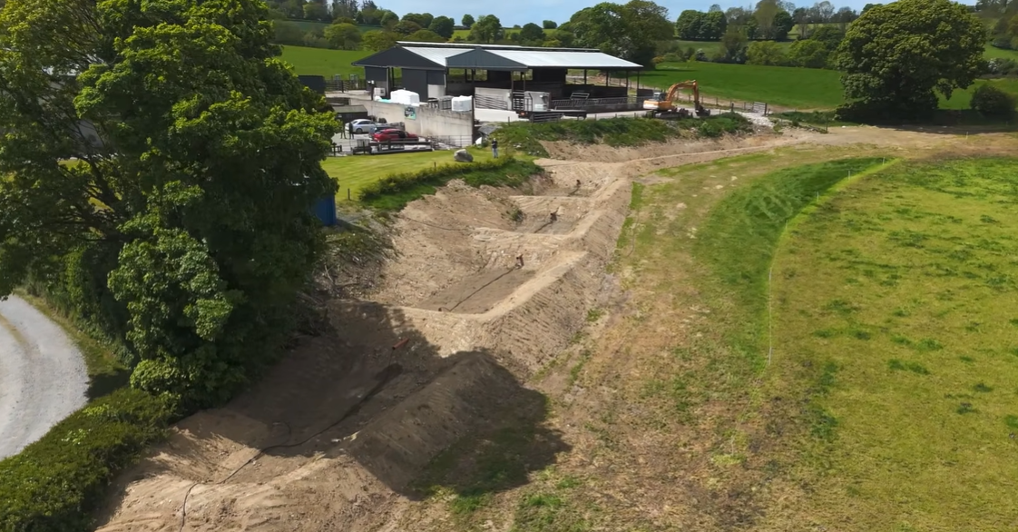 Watch: New run-off water filtration system for Carlow beef farm