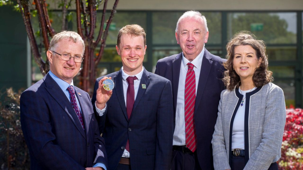 PhD student researching BYDV claims Walsh Scholars Gold Medal