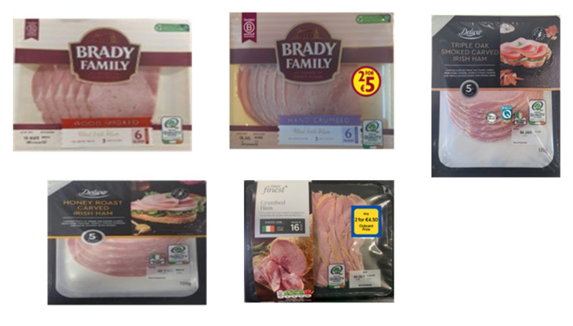 Cooked ham products recalled due to listeria concerns – FSAI