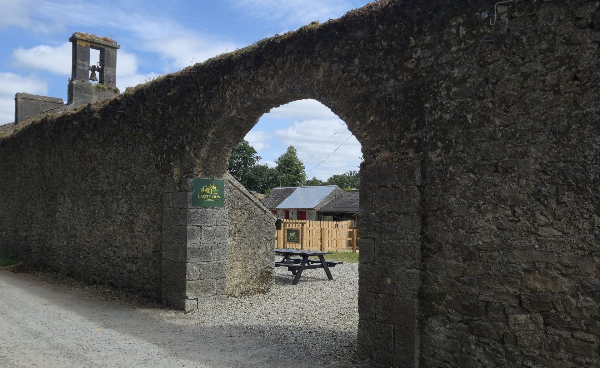 Watch: Tipperary farm turns up the heat with castle-view sauna