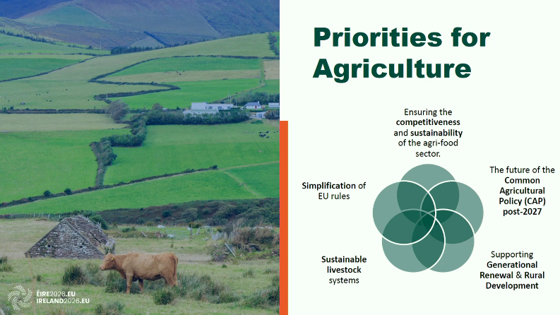 Heydon takes over as chair of EU AgriFish Council