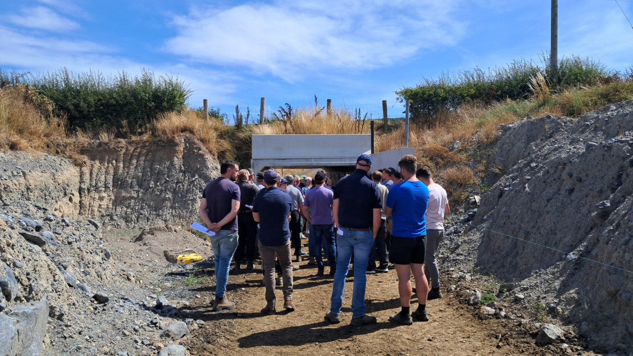 How much did an underpass cost for this Laois farmer?