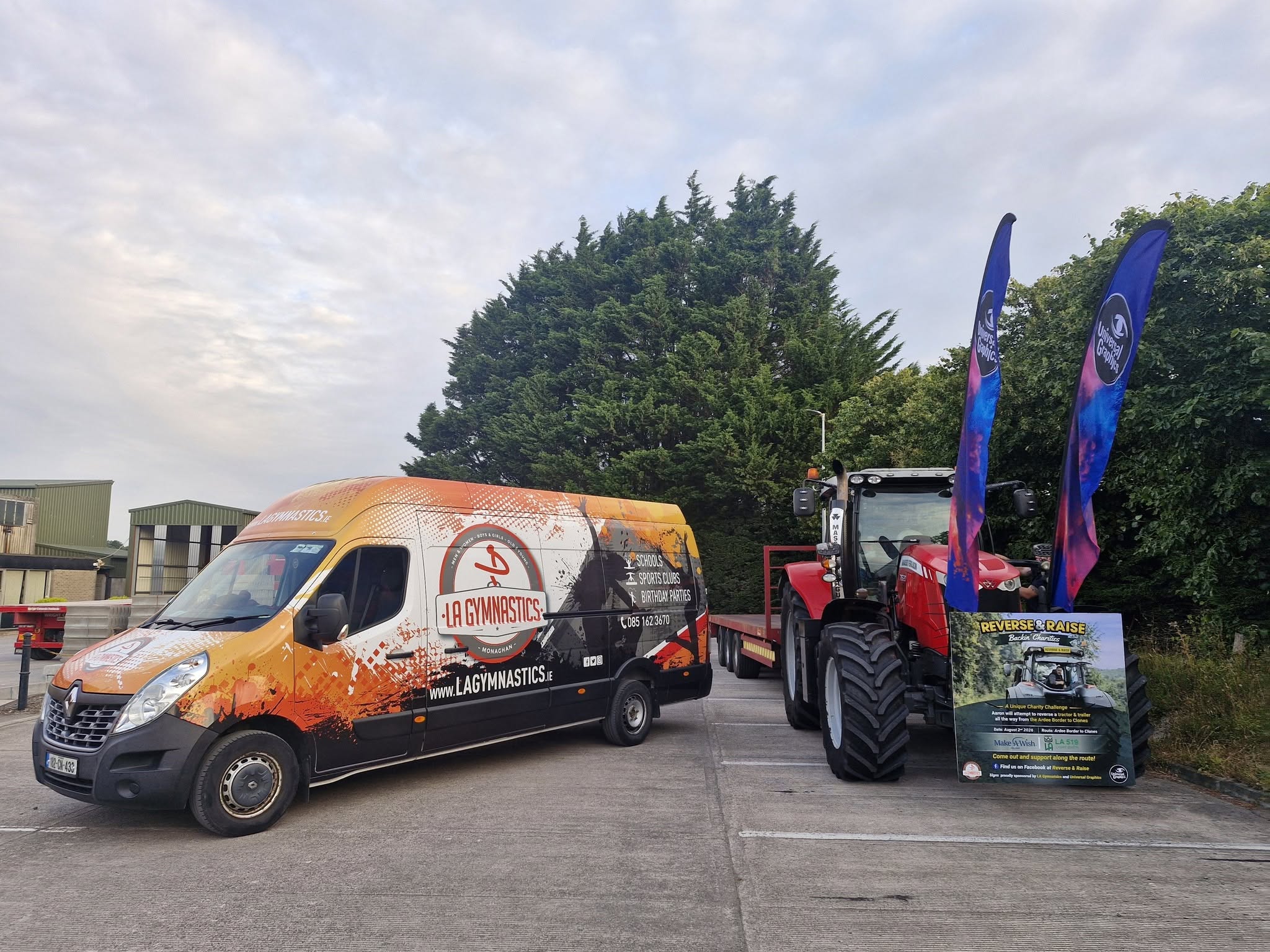Monaghan man reverses trailer nearly 70km in aid of charity